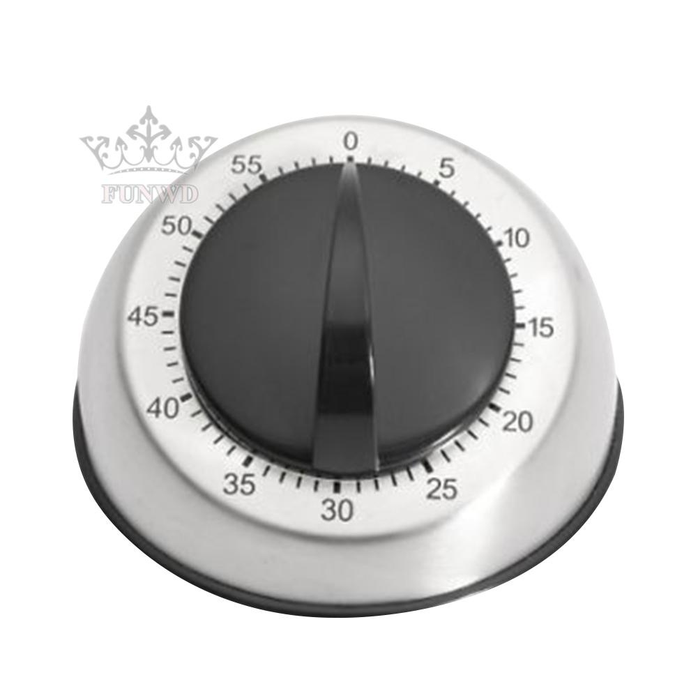 Kitchen Timer Kitchen Tools Mechanical Stainless Steel Cooking Time Manager