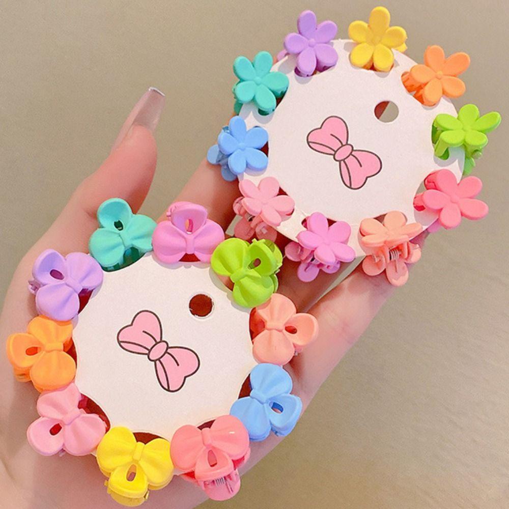 Mxbeauty Kẹp Tóc mini Hình Ngôi Sao / Bông Hoa / Trái Tim Nhiều Màu Sắc Phong Cách vintage Dành Cho Nữ
