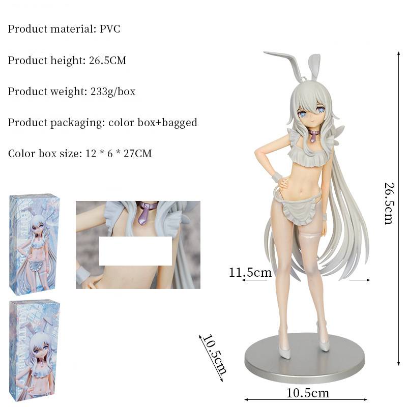Mô Hình Nhân Vật Nữ anime azur lane mnf le malin bunny