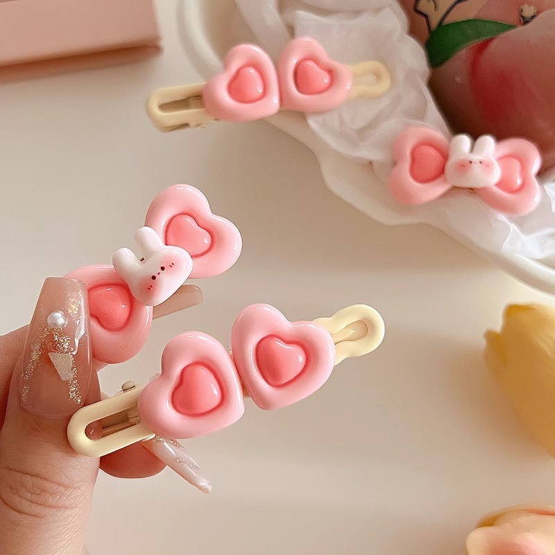 Dễ Thương Kẹp Tóc Hình Cây Kem Đáng Yêu Cho Bé Gái