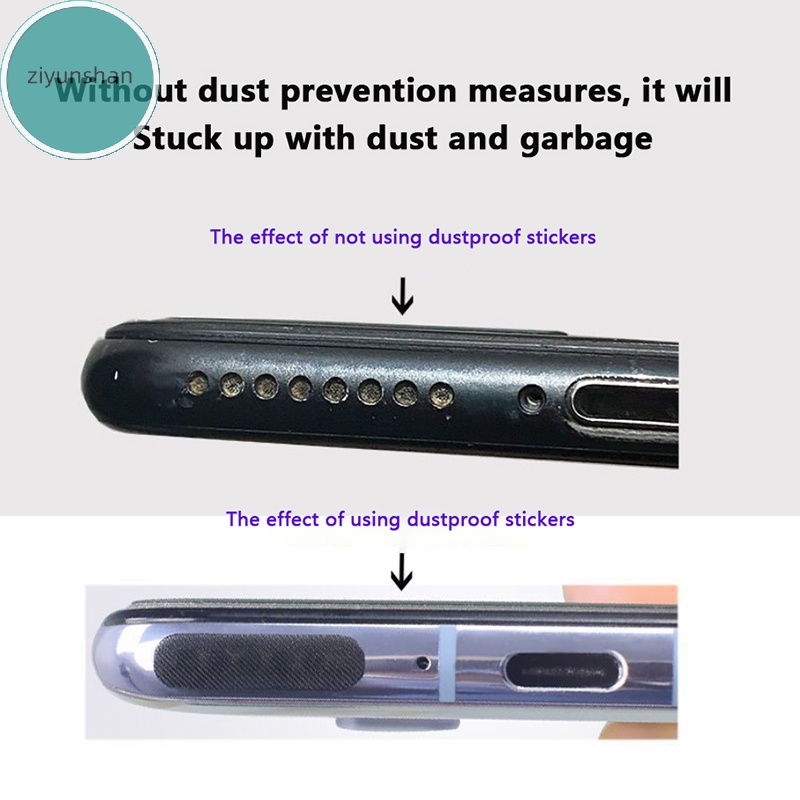 10 / 20 Miếng Dán Chống Bụi Cho Loa Điện Thoại ip samsung vn