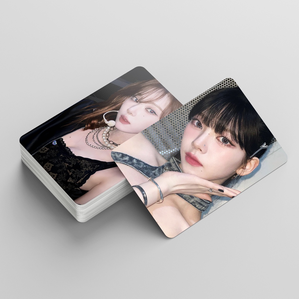 Hộp 55 Ảnh lomo card Nhóm Nhạc kpop aespa 2024 Thẻ