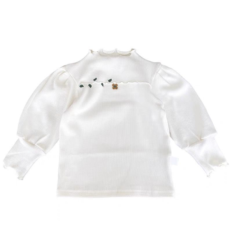 Áo Thun Dài Tay Co Giãn Thời Trang Dành Cho Bé Gái 1-5 Tuổi