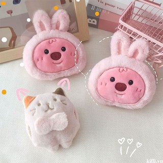 🌸🌸trâm cài dễ thương phụ kiện cài tóc hình tai thỏ bông đáng yêu