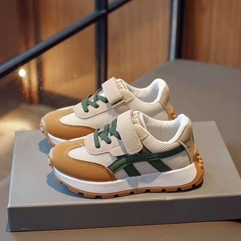 Giày Thể Thao Lưới Thoáng Khí Thời Trang Mới Cho Bé Trai