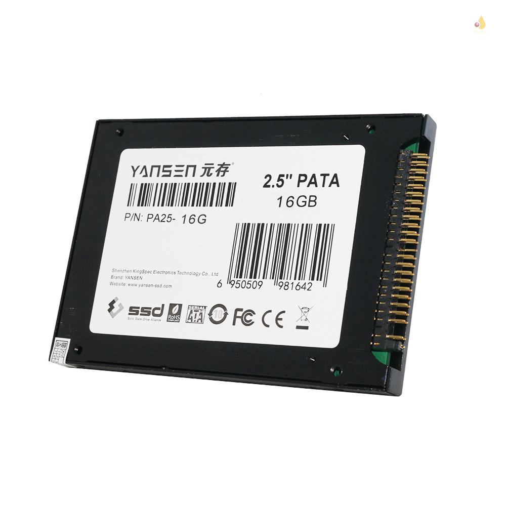 Ổ Đĩa ssd Kỹ Thuật Số kingspec pata  2.5 "2.5 inches 16gb mlc Cho pc laptop