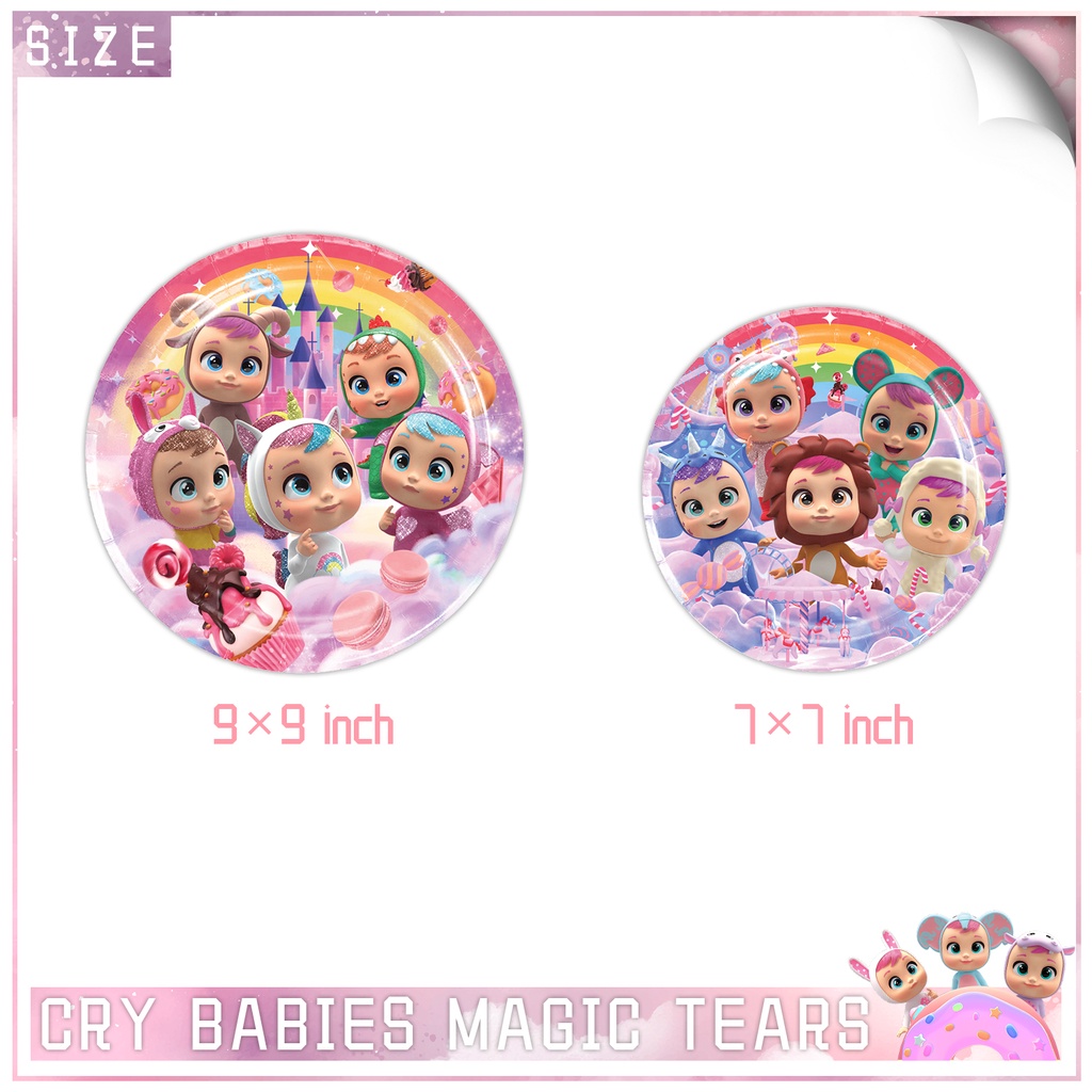 Bộ Khăn Trải Bàn Ăn Hình Búp Bê Dùng Một Lần