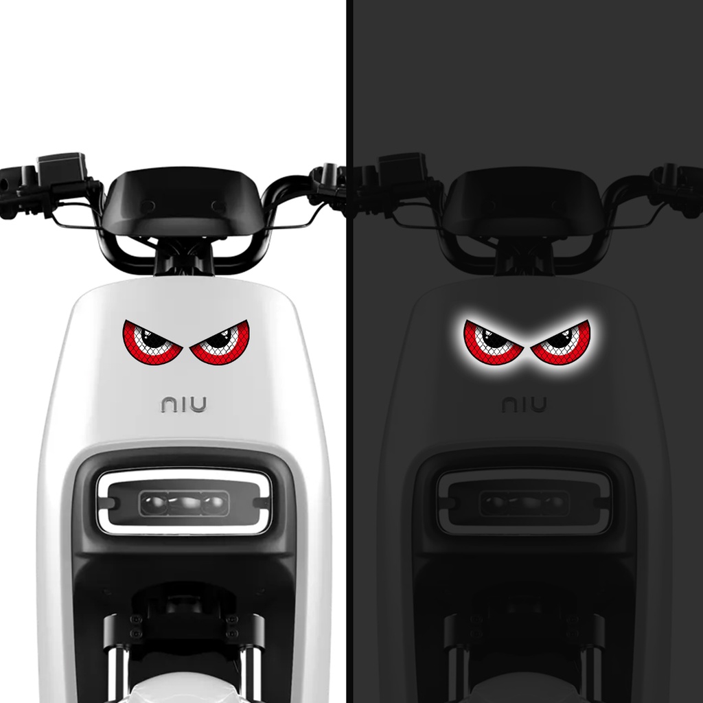 Miếng Dán Phản Quang Chống Thấm Nước Trang Trí Thân Xe Mô Tô honda click 125i vario160 vario150