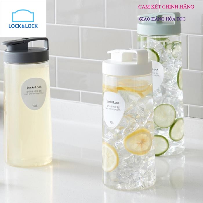 Bình đựng nước Lock&Lock Easy Grip dung tích 1.2L HAP813 -Chịu Được Nhiệt Độ Tới 60 Độ