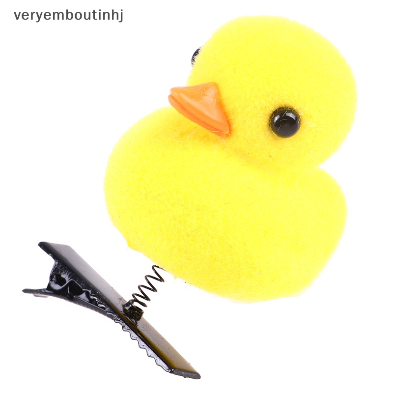Kẹp Tóc Hình Vịt Vàng Nhỏ Xinh Vui Nhộn Cho Bé