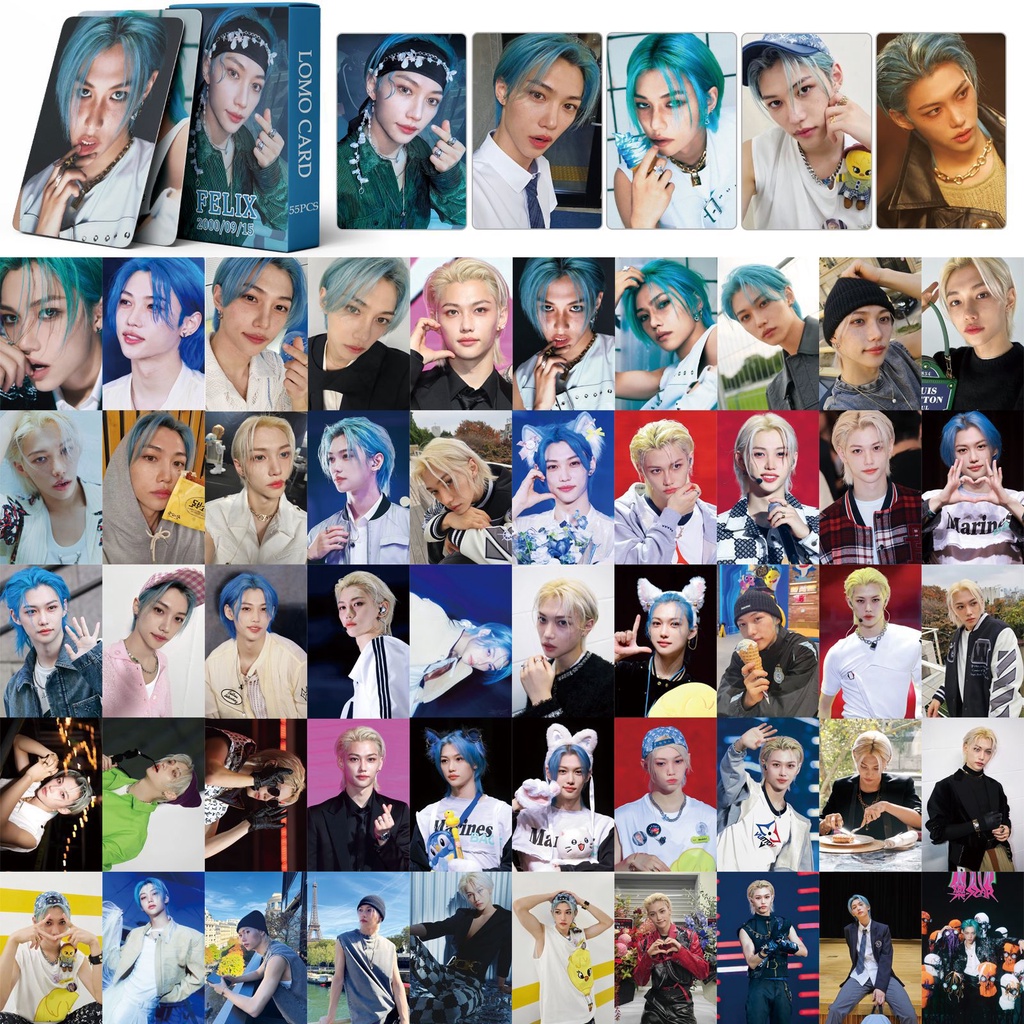 Stray Kids Felix-STAR Album Photocard StrayKids Hyun Jin  Lomo Card Postcards