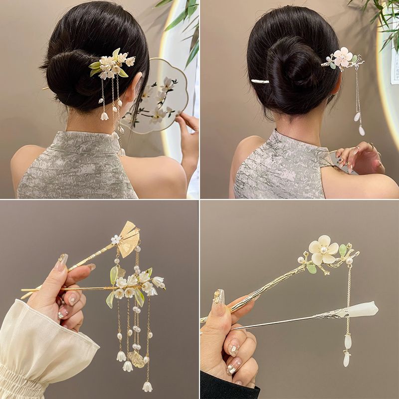 Trâm Cài Tóc Phong Cách Trung Hoa Cổ Điển Mới Cao Cấp Cho Nữ
