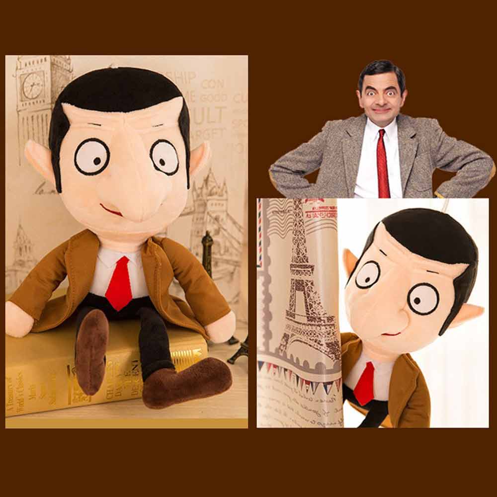 Mr. Bean Plush Doll Stuffed Cartoon Rag Doll Teddy Bear Pacify Doll BedsideGift for Kids Sleeping CompanyStuffed CartoonMr. Bean Plush DollCartoon Rag Doll Teddy Bear Pacify Doll