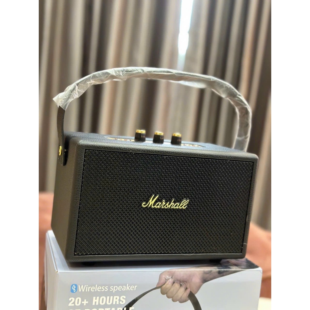 Loa Bluetooth MARSHALL M13 Công Suất Khủng, Pin Sử Dụng 8 Giờ, Âm Thanh 3D PKSAIGON