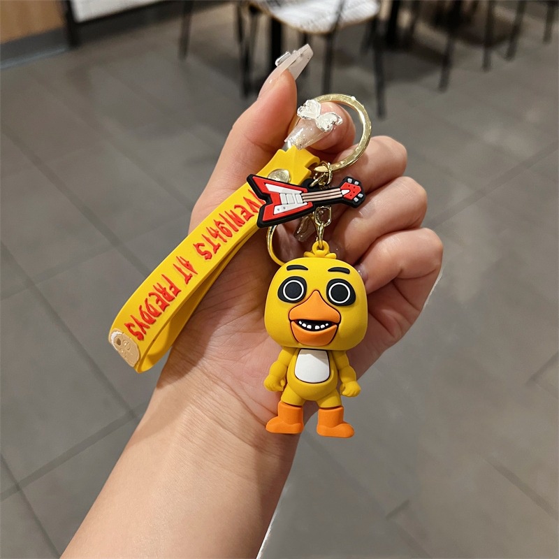 Fnaf Móc Khóa Hình Búp Bê five nights at Freddy 'S Vui Nhộn Sáng Tạo