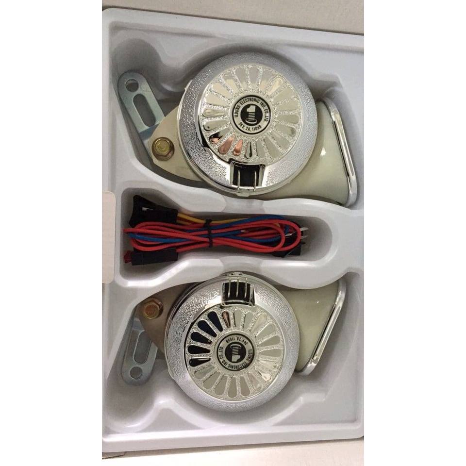 Còi ngân Hàn Quốc 3 tiếng 12v 24v xịn chính hãng .!