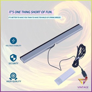 Replacement Wired Infrared Ray Sensor Bar for Nintend Wii Remote Controller [A/7]