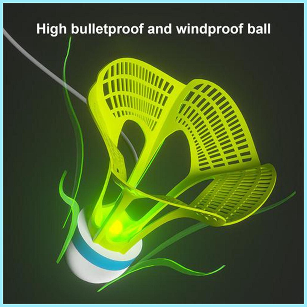 Set 3 Quả Cầu Lông Co Giãn Phát Sáng Độc Đáo