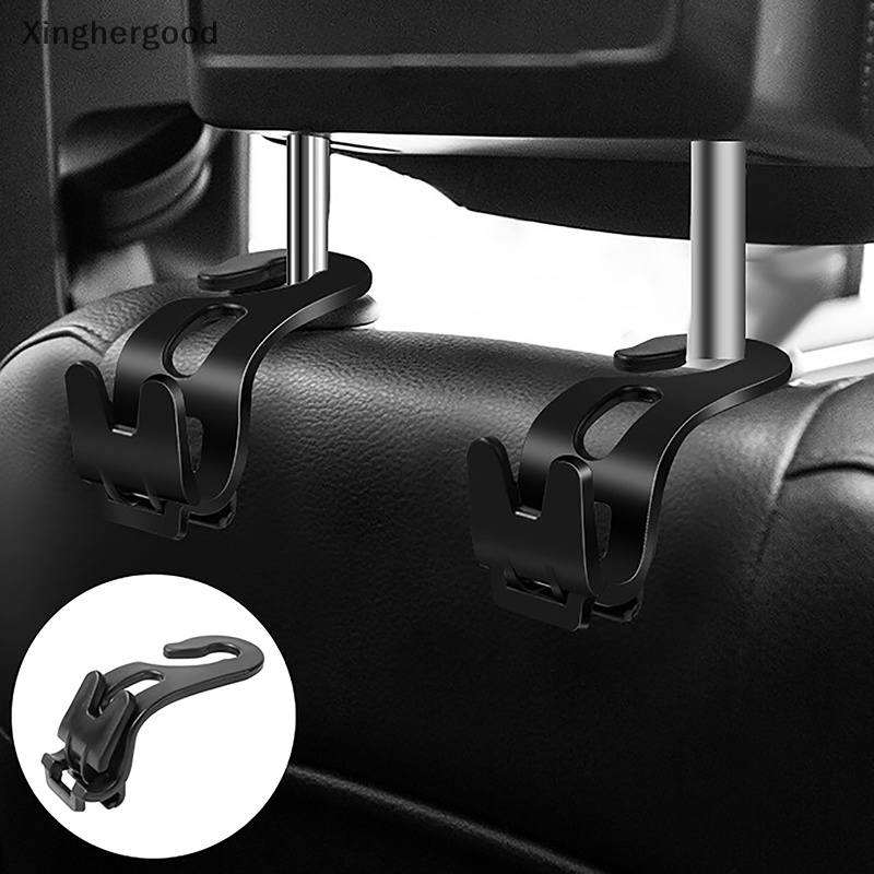 Xinghergood Set 2 Móc Treo Đồ Gắn Ghế Ngồi Xe Hơi Có Thể Gấp Gọn Thông Dụng xhg