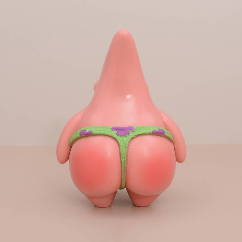 Ere1 Quần Lót Dạng Vuông 16cm In Hình patrick star action Cho Bé
