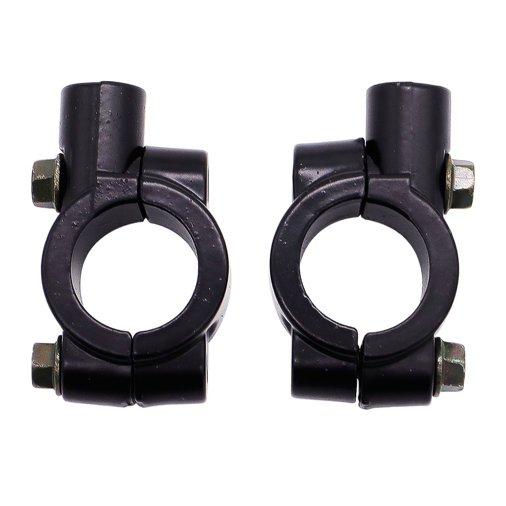 1 Bộ Giá Đỡ Gương Chiếu Hậu Bằng Nhôm Kích Thước 8mm 10mm Chuyên Dụng Cho Xe Máy / scooter atv