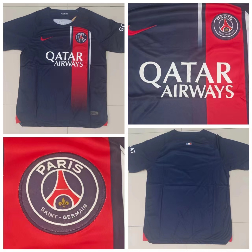 Bộ Dụng Cụ Tập Luyện Sân Nhà Gồm 2324 psg paris saint germain jersey 22 / 23 22 / 23 3D