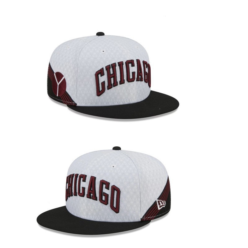 Nba Mũ Lưỡi Trai Thêu Chữ chicago bulls Phong Cách Hiphop 59fifty