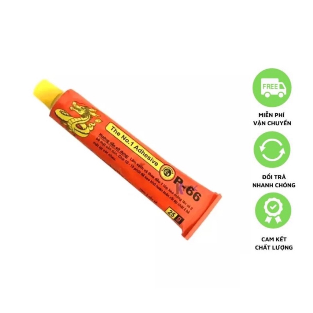 KEO RỒNG VÀNG P66 25g KEO DÁN DA