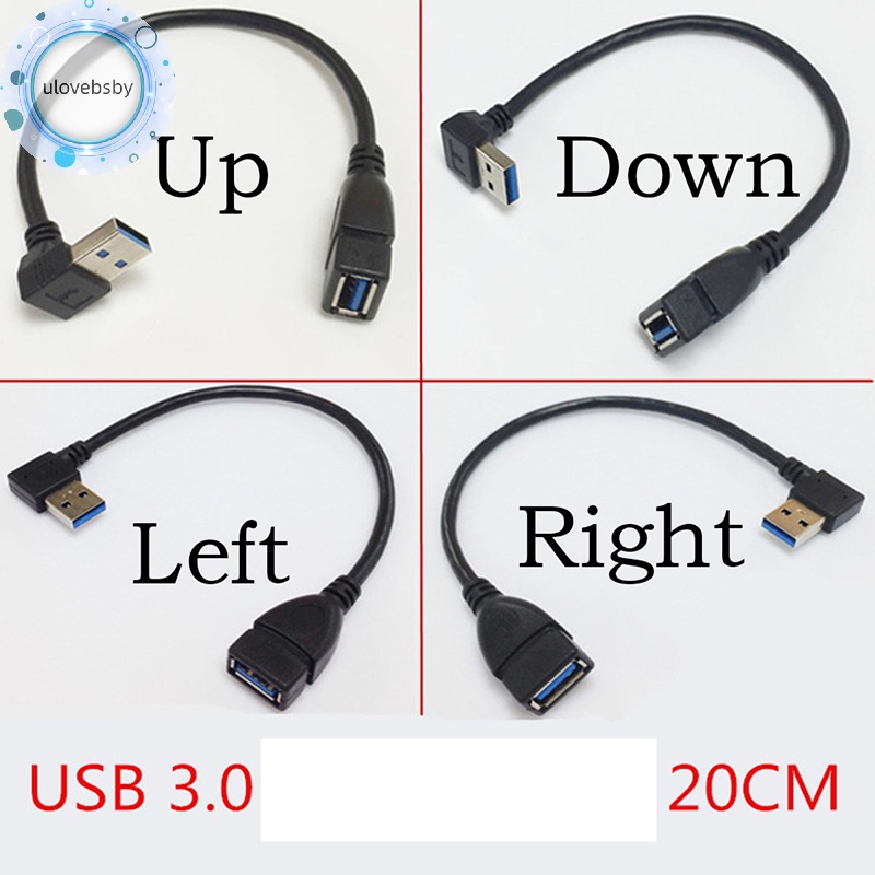 Ulovebsby Dây Cáp Nối Dài Chuyển Đổi usb 3.0 Bẻ Góc 90 Độ
Cáp Mở Rộng 90 Độ Góc 90 Độ Chuyển Đổi Từ 