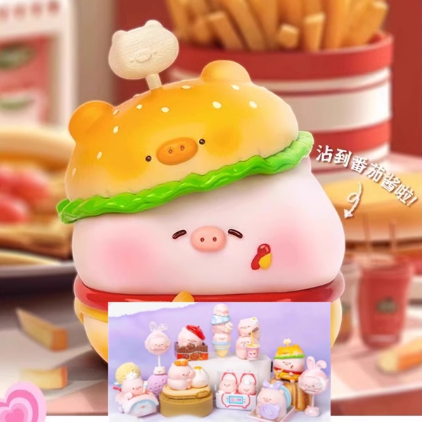 ★Phụ Kiện Chuyên Dụng Dành Cho Xe Hơi★   Búp Bê Lợn Con Ngọt Ngào calorie Ga series Hộp Quà Trang Trí Thời Thượng