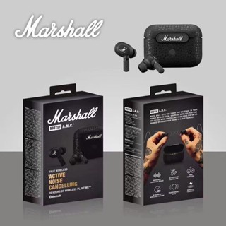Marshall Tai Nghe Nhét Trong m4 bluetooth 5.0 Không Dây hifi Chống Thấm Nước Có mic