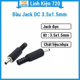 Đầu jack dc 3.5x1.5mm - đực