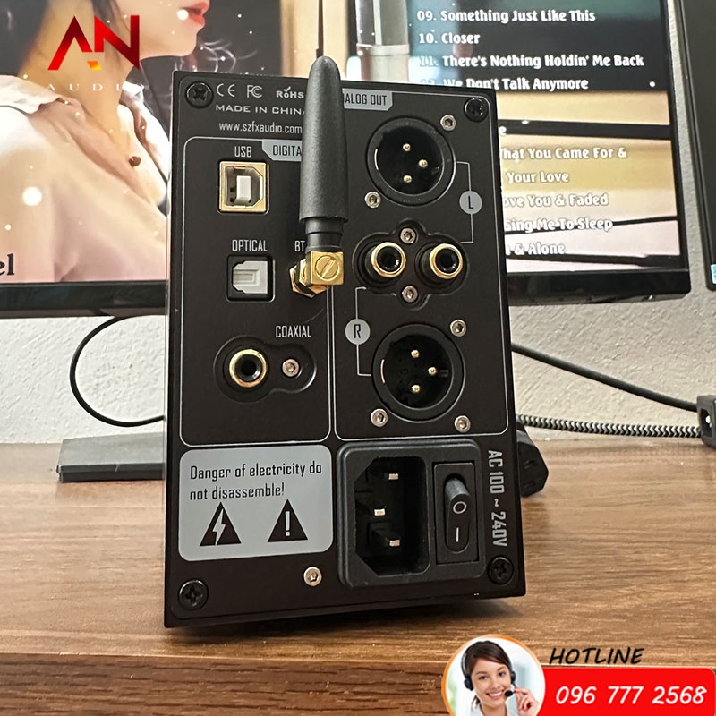 Giải Mã Âm Thanh/ DAC FXAUDIO DS07 - DS07 MQA DSD 512/ ES9068AS/ 5xOPA1612 / XU216