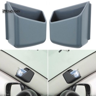 MONDANDI 1 Cặp Hộp Đựng Mắt Kính/Thẻ Tín Dụng Siêu Dính Tiết Kiệm Không Gian Cho Xe Hơi