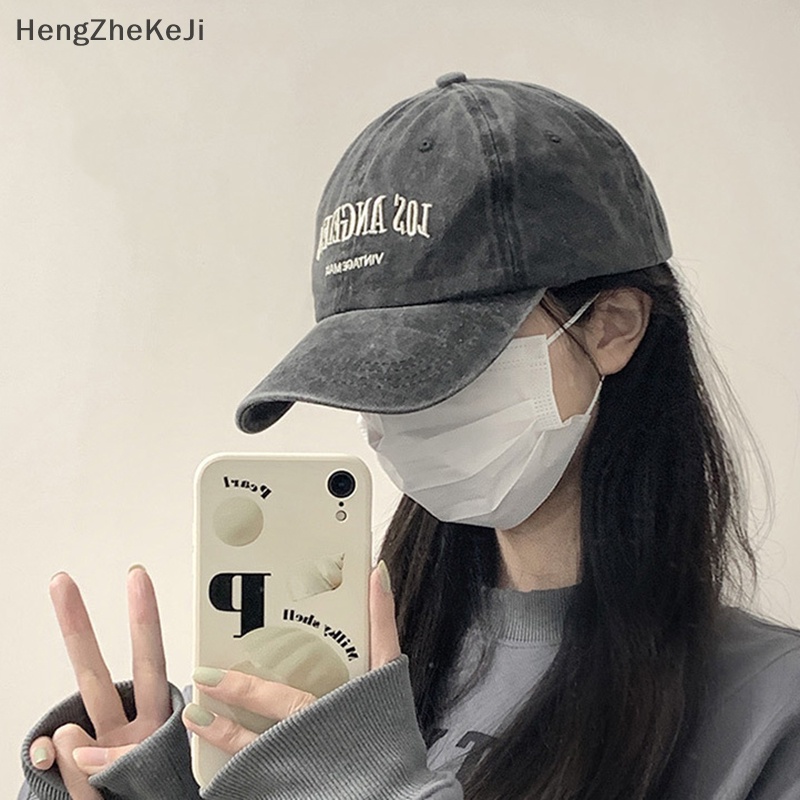 Mũ Lưỡi Trai Vải cotton Mềm Thêu Họa Tiết Phong Cách Cổ Điển Thời Trang Cho Nam Và Nữ hengzhekeji