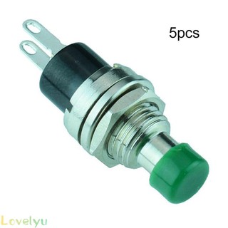 ⭐LOVE⭐ Push Button Switch For Panel Installation Multi Color Pin Welding 2mm Panel