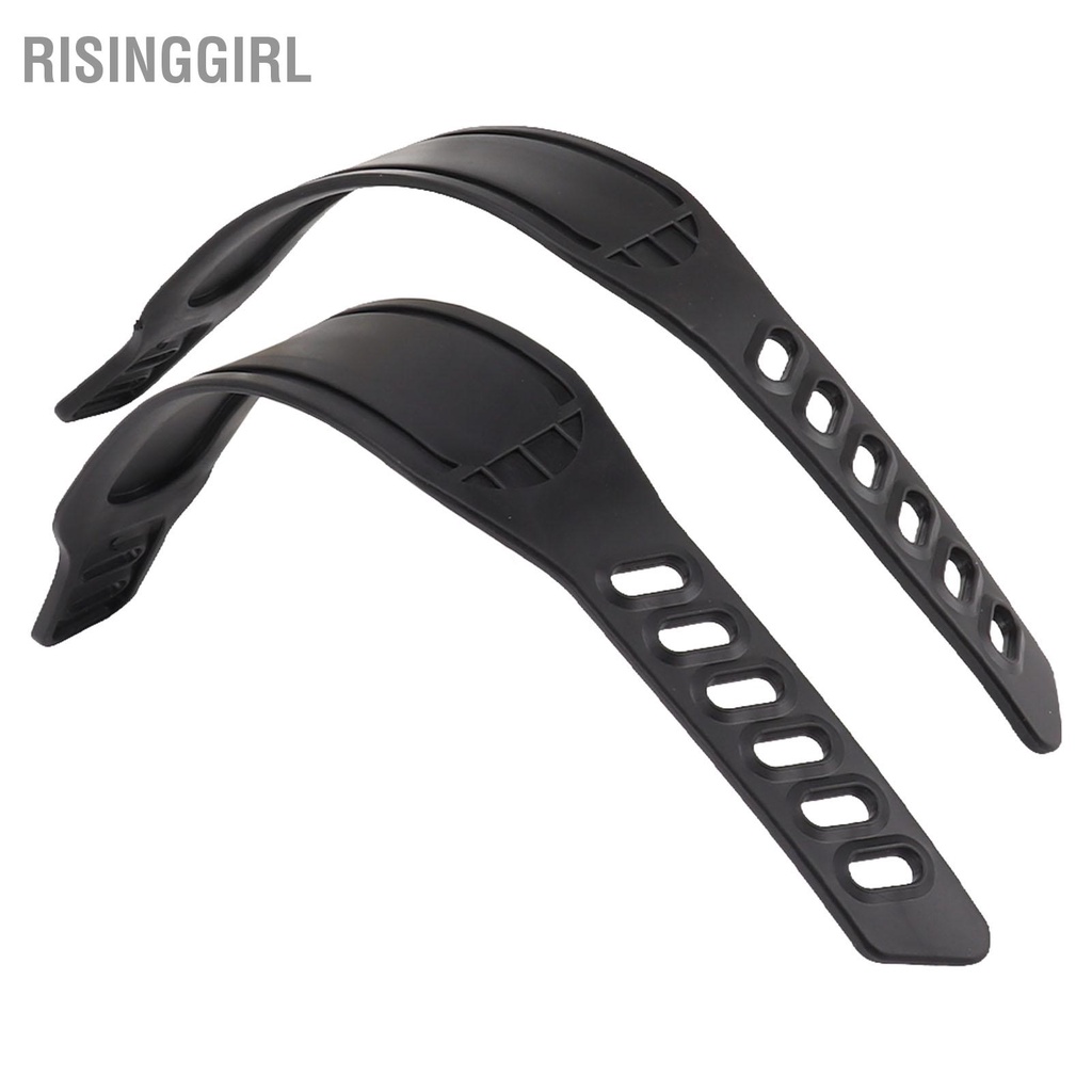 RisingGirl 2 Chiếc Xe Đạp Tập Thể Dục Bàn Dây Nhựa Có Điều Chỉnh Độ Dài Đa Năng Ngón Chân Kẹp Đeo Cho Gym Tại Nhà Đi