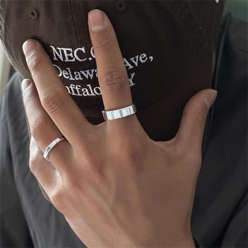 Nhẫn Cặp Phong Cách Hàn Quốc Đơn Giản Thời Trang