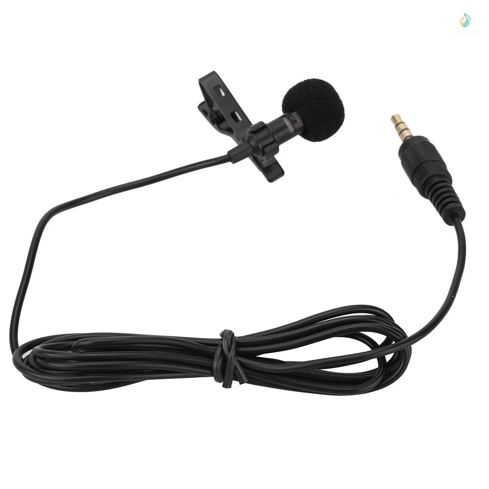Micro mini Kẹp Ve Áo Có Dây jack 3.5mm Cho iphone ipad Điện Thoại Máy Tính Bàn laptop