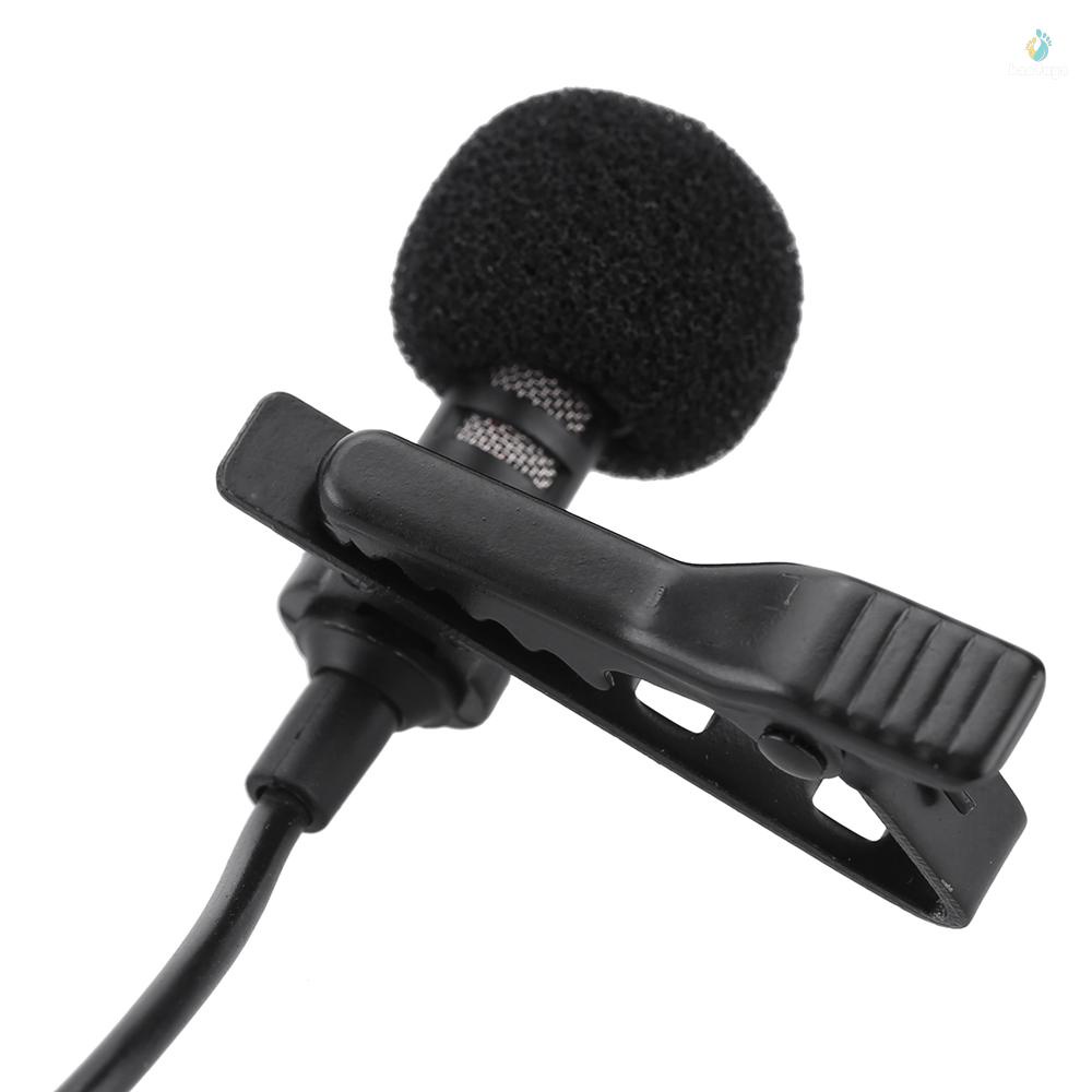 Micro mini Kẹp Ve Áo Có Dây jack 3.5mm Cho iphone ipad Điện Thoại Máy Tính Bàn laptop