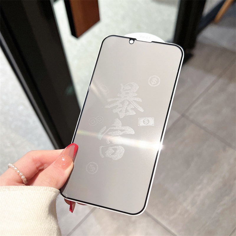 Kính Cường Lực 6d Chống Nhìn Trộm Bảo Vệ Màn Hình Cho iphone 13 14 pro max plus 13pro 13promax 14pro 14promax 14plus