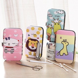 [HCM]Bộ Dụng Cụ Cắt Móng Tay 7 Món Dễ Thương-Fashinrandy