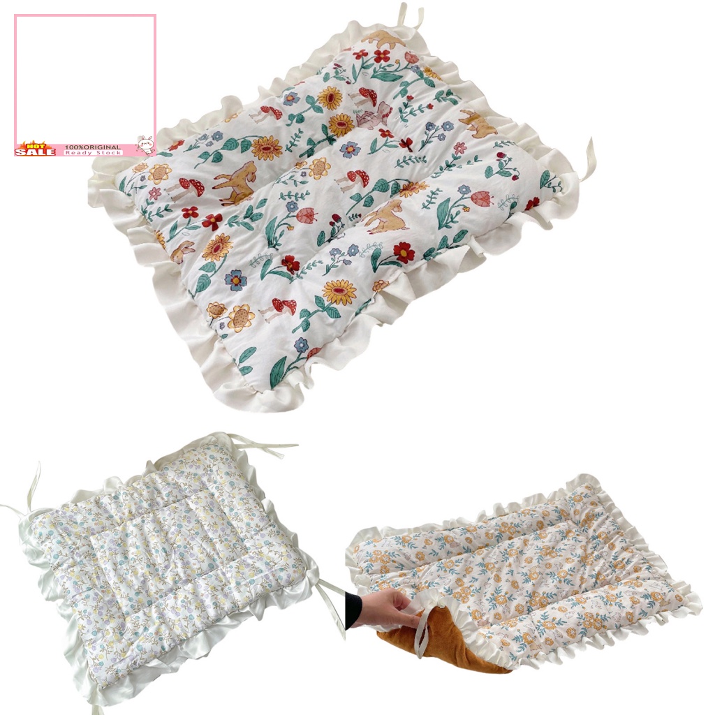 Gof Thảm Nệm Ngủ Mềm Mại Thoải Mái In Họa Tiết Hoa Dành Cho Thú Cưng