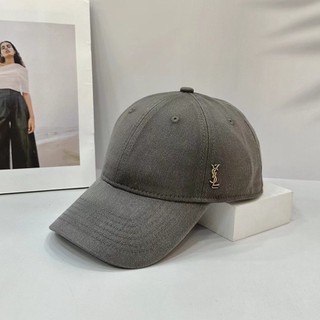 Ys * Peaked Cap Small Icon Embroidered Baseball Cap Pure Cotton Soft Top Men and Women Sun-Shade Sun Protection Hat Tide