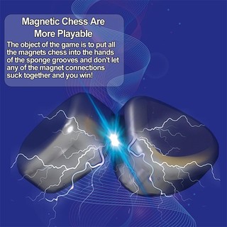 Kluster-Magnetic Chess Game-Multiplayer Magnet Board Game