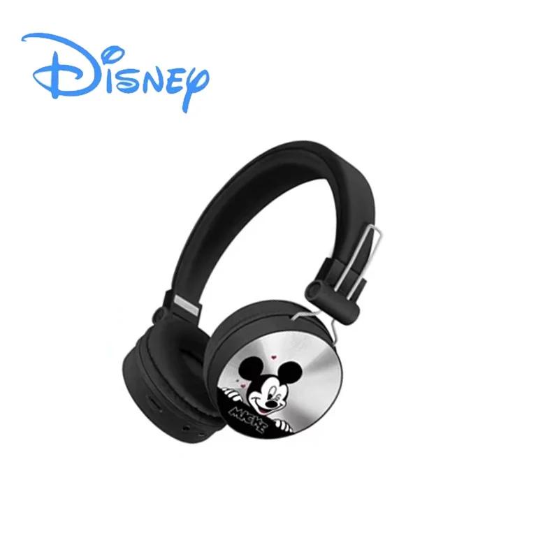 Mới Tai Nghe bluetooth Không Dây mini mitch ga-208h hifi Âm Thanh Nổi Gấp Gọn Kèm mic Hình Hoạt Họa disney Cho Trẻ Em