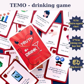 Đấu trí hay uống - bộ bài drinking game truth or drink tạo nên buổi liên hoan bựa, lầy cười