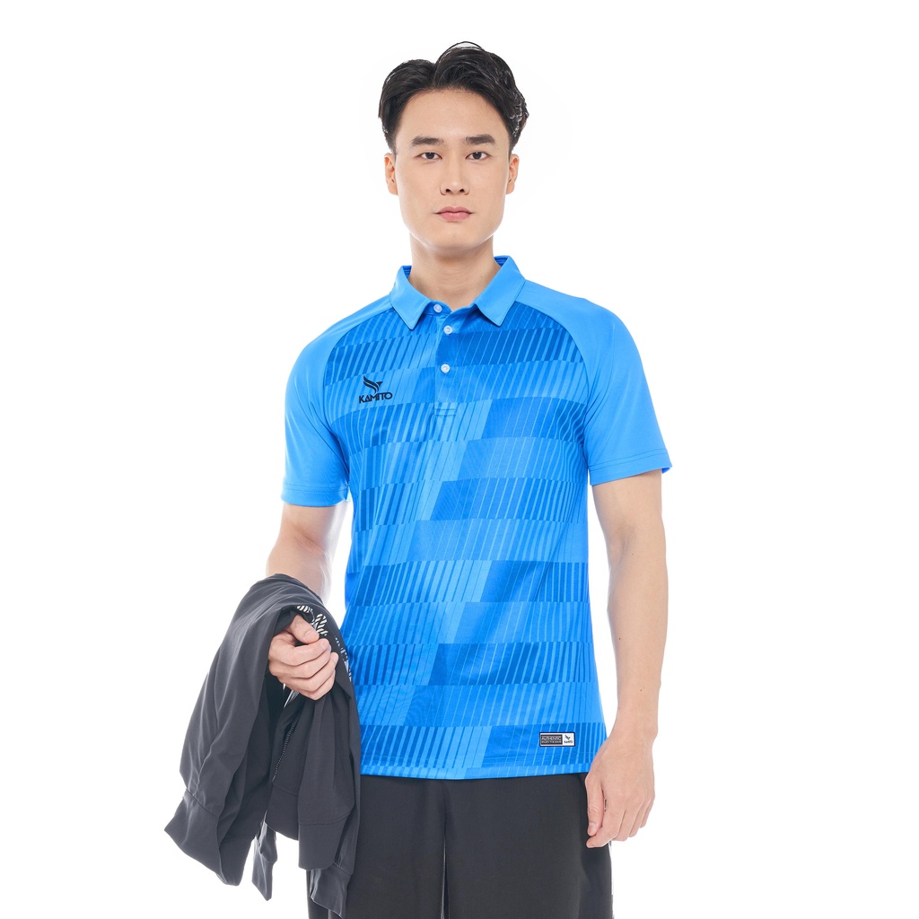 Áo Polo thể thao Kamito Essentials  100% Polyester chống nhăn, form regular fit vừa vặn với mọi dáng người