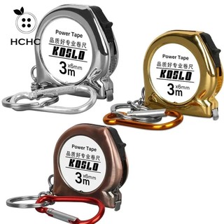  HCHC Thước Dây mini Đa Năng 3m Có Thể Thu Gọn Kèm Móc Khóa Tiện Dụng