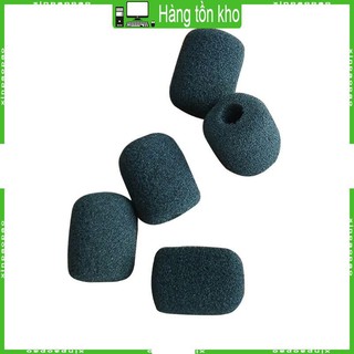 Bộ 5 mút bọc đầu tai nghe micro màu đen có mic tiện dụng